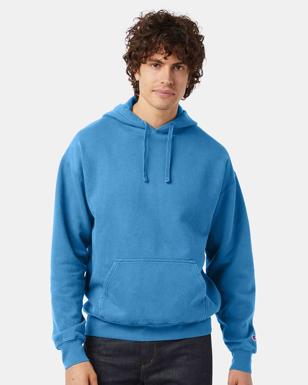 Champion-CD450-Garment-Dyed Hooded Sweatshirt - Image 23