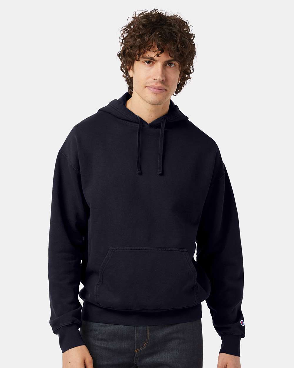 Champion-CD450-Garment-Dyed Hooded Sweatshirt - Image 29
