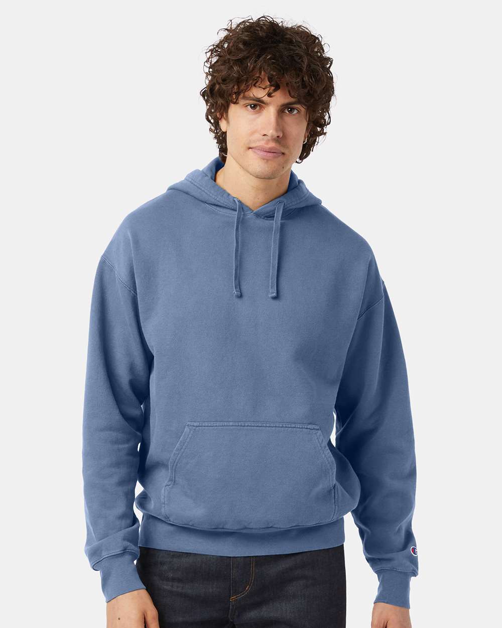Champion-CD450-Garment-Dyed Hooded Sweatshirt - Image 35