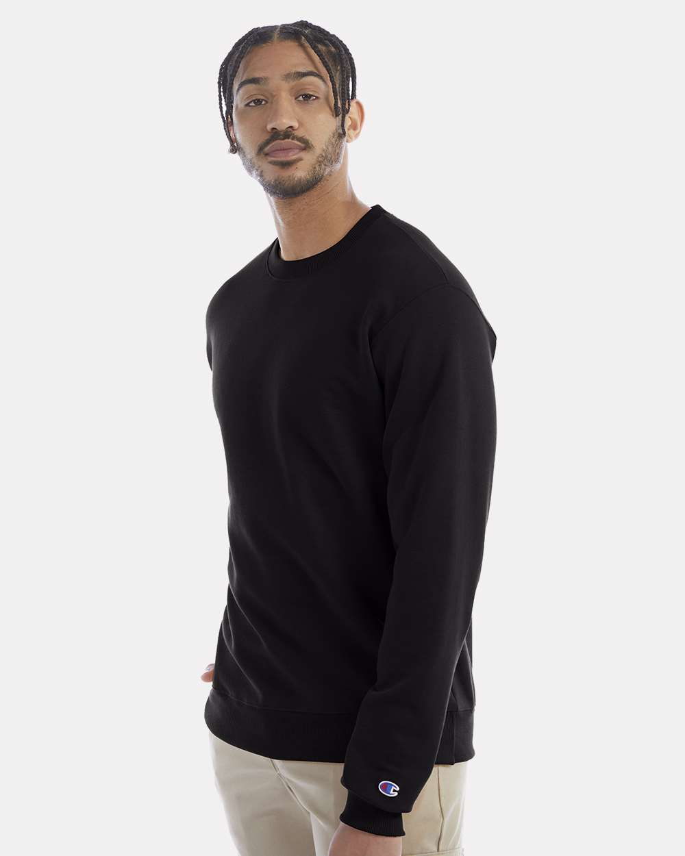 Champion-S600-Powerblend® Crewneck Sweatshirt - Image 6