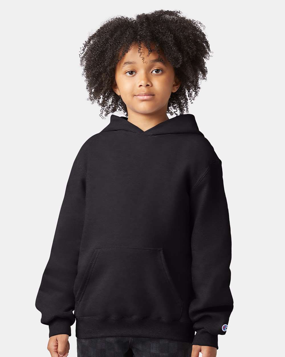 Champion-S790-Powerblend® Youth Hooded Sweatshirt - Image 5