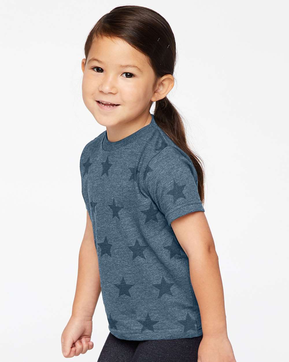 Code Five-3029-Toddler Star Print Tee - Image 6