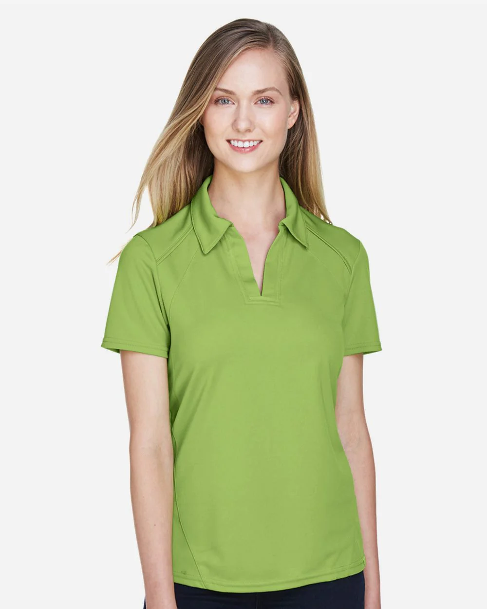 North End-78632-Women's Recycled Polyester Performance Pique Polo