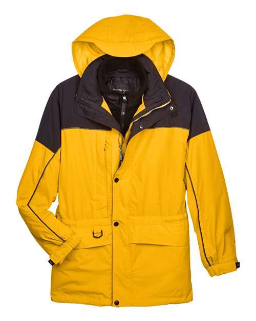 North End-88006-Men's 3-in-1 Two-Tone Parka - Image 19