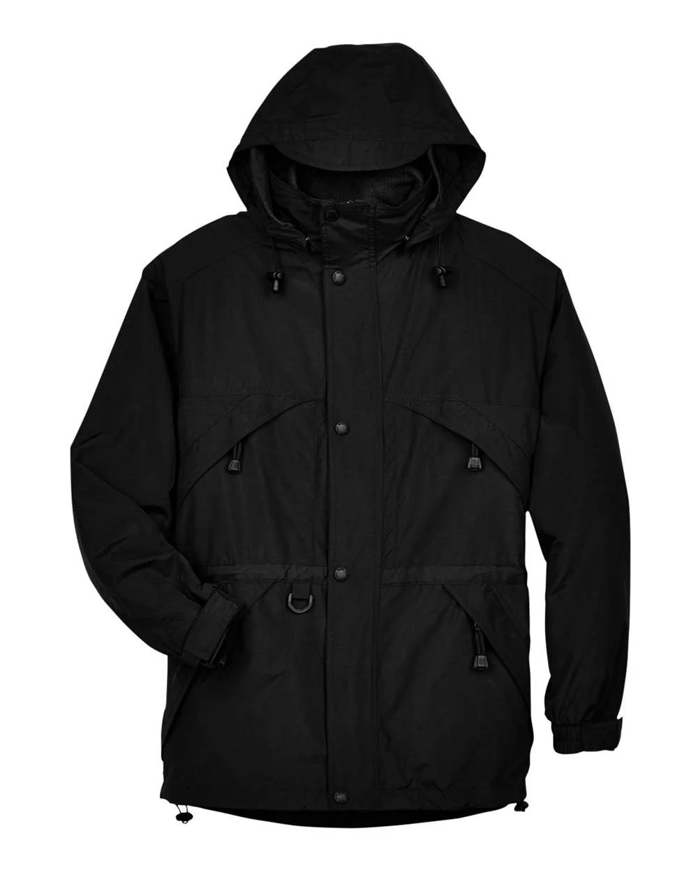 North End-88007-Men's 3-in-1 Parka with Dobby Trim - Image 2