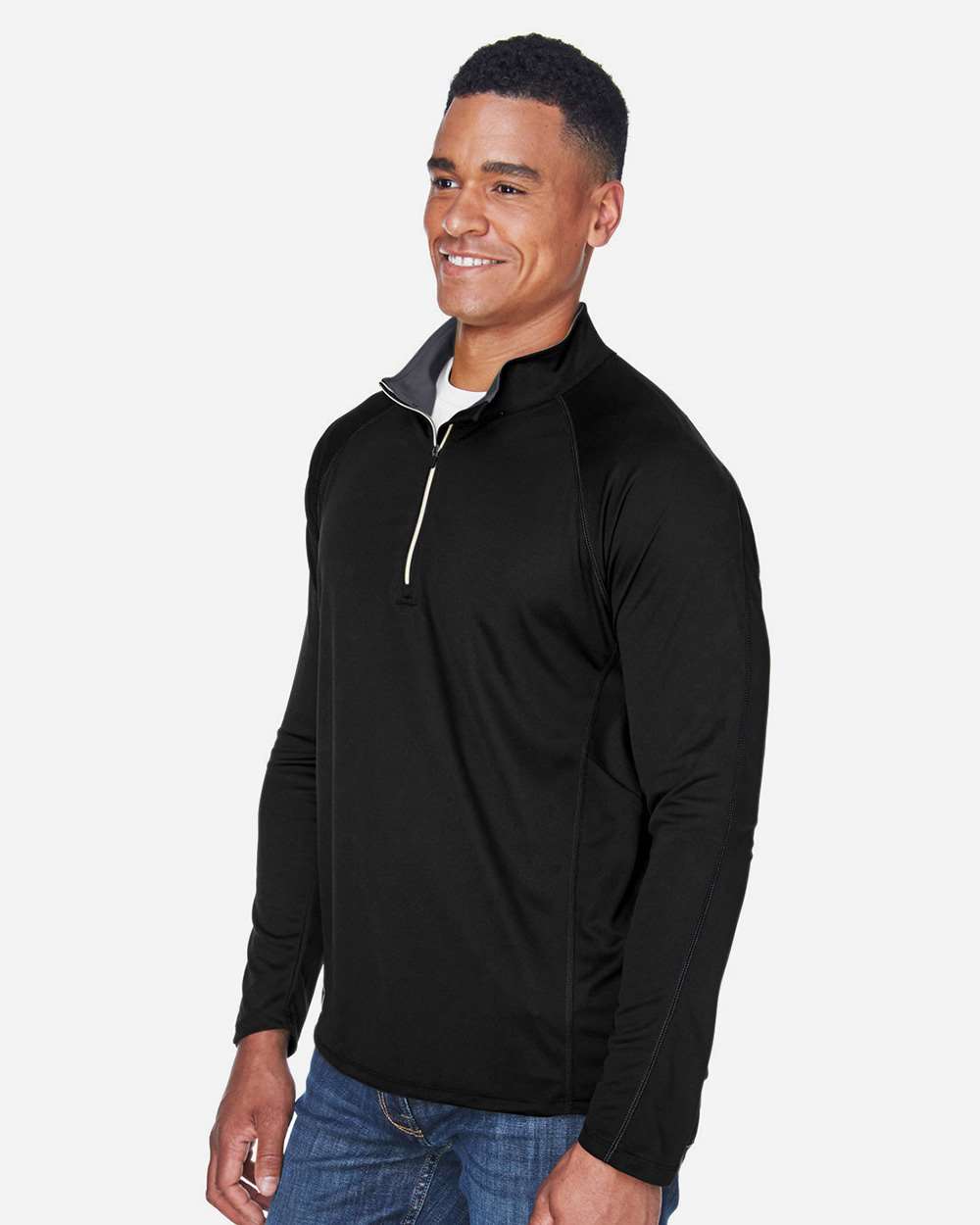North End-88187-Men's Radar Performance Quarter-Zip Pullover - Image 5