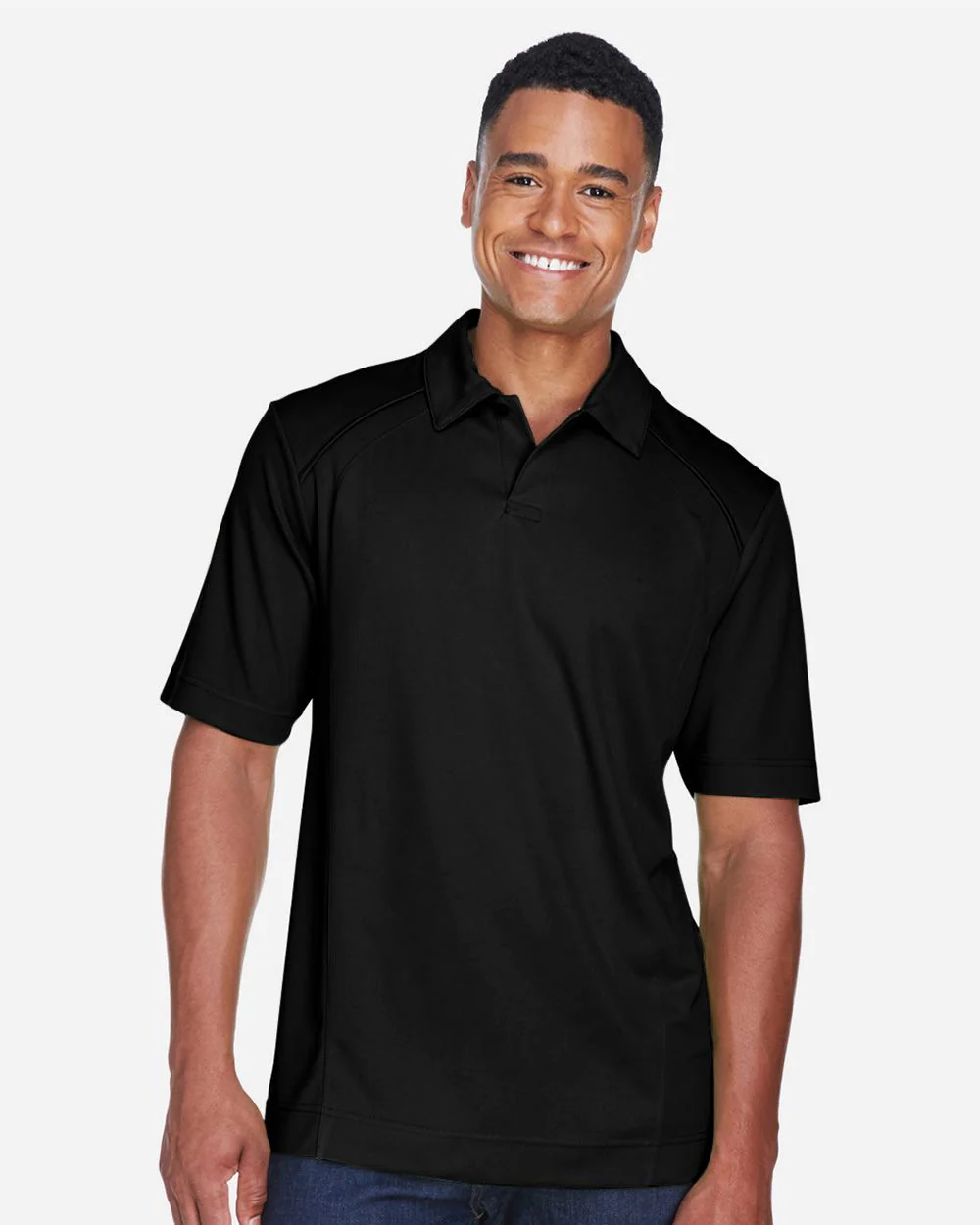 North End-88632-Men's Recycled Polyester Performance Pique Polo