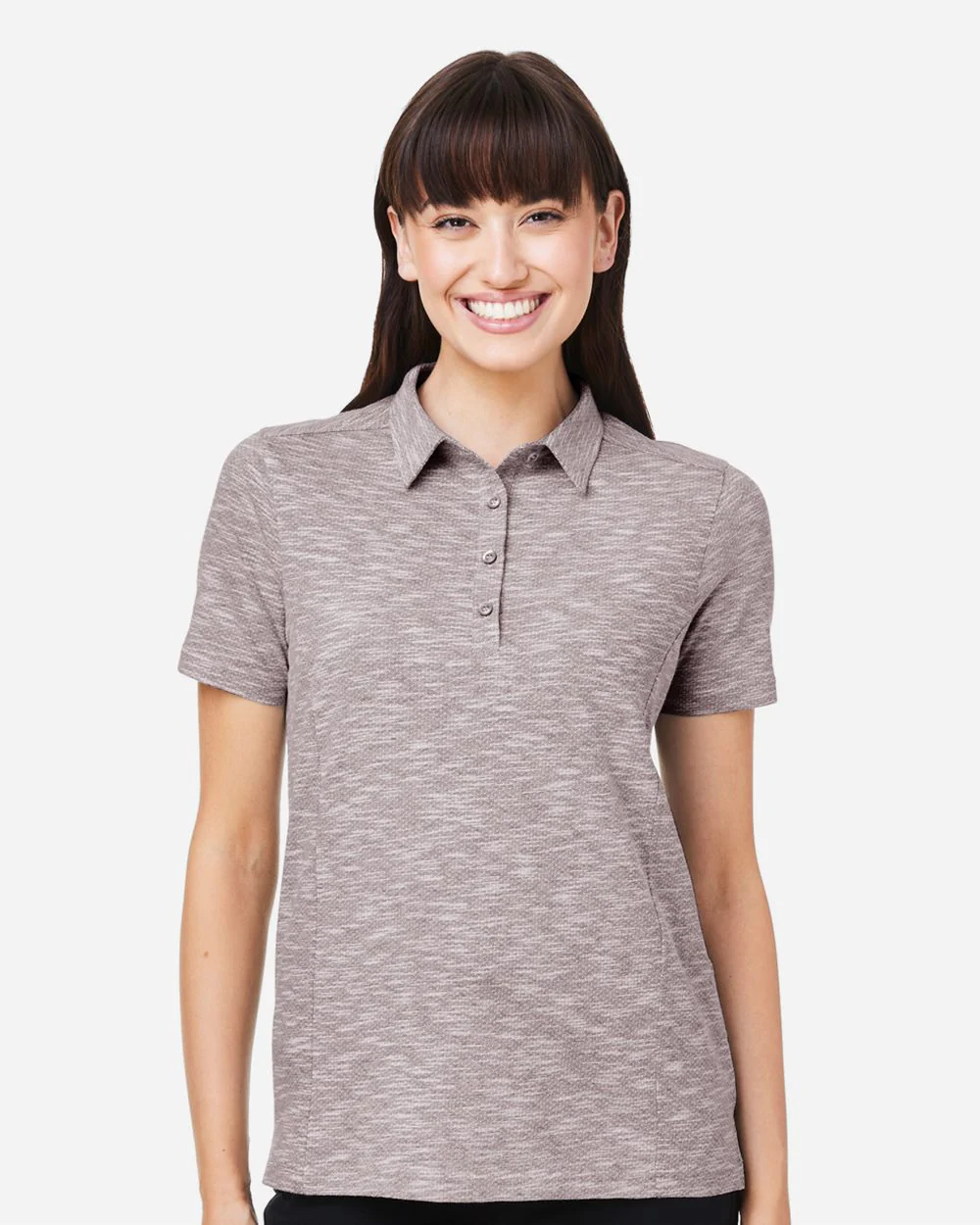 North End-NE115W-Women's Eclipse Jacquard Polo