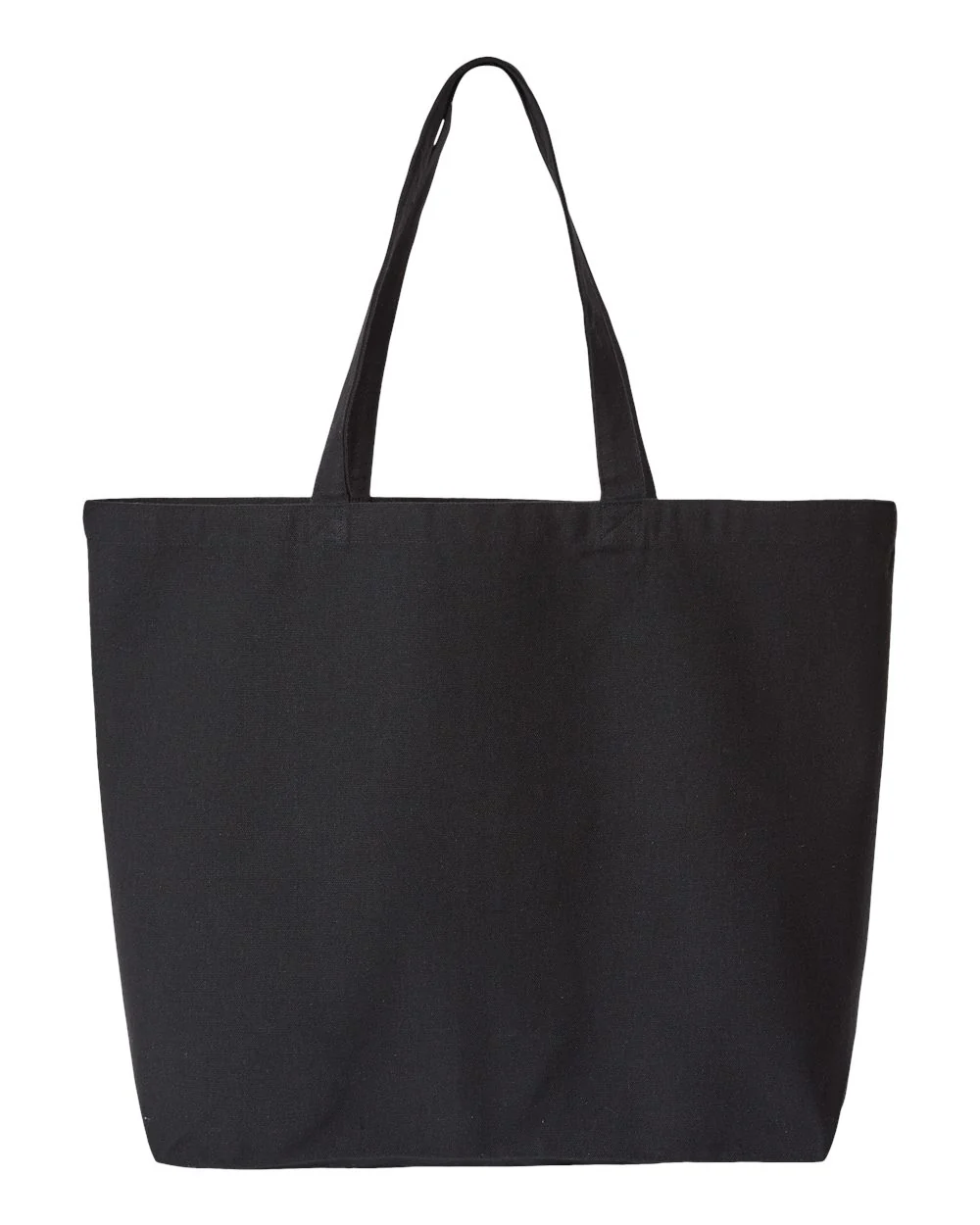 OAD-OAD108R-Jumbo Recycled Midweight Gusseted Canvas Tote - Image 3