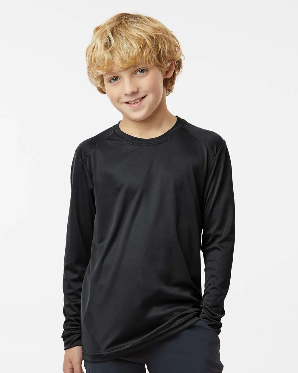 Paragon-218Y-Youth Long Islander Performance Long Sleeve T-Shirt