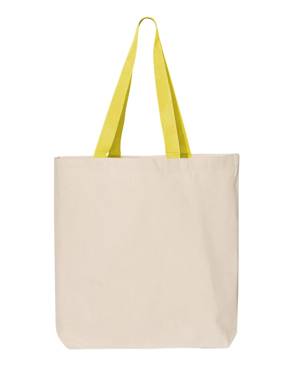 Q-Tees-Q4400-11L Canvas Tote with Contrast-Color Handles - Image 29